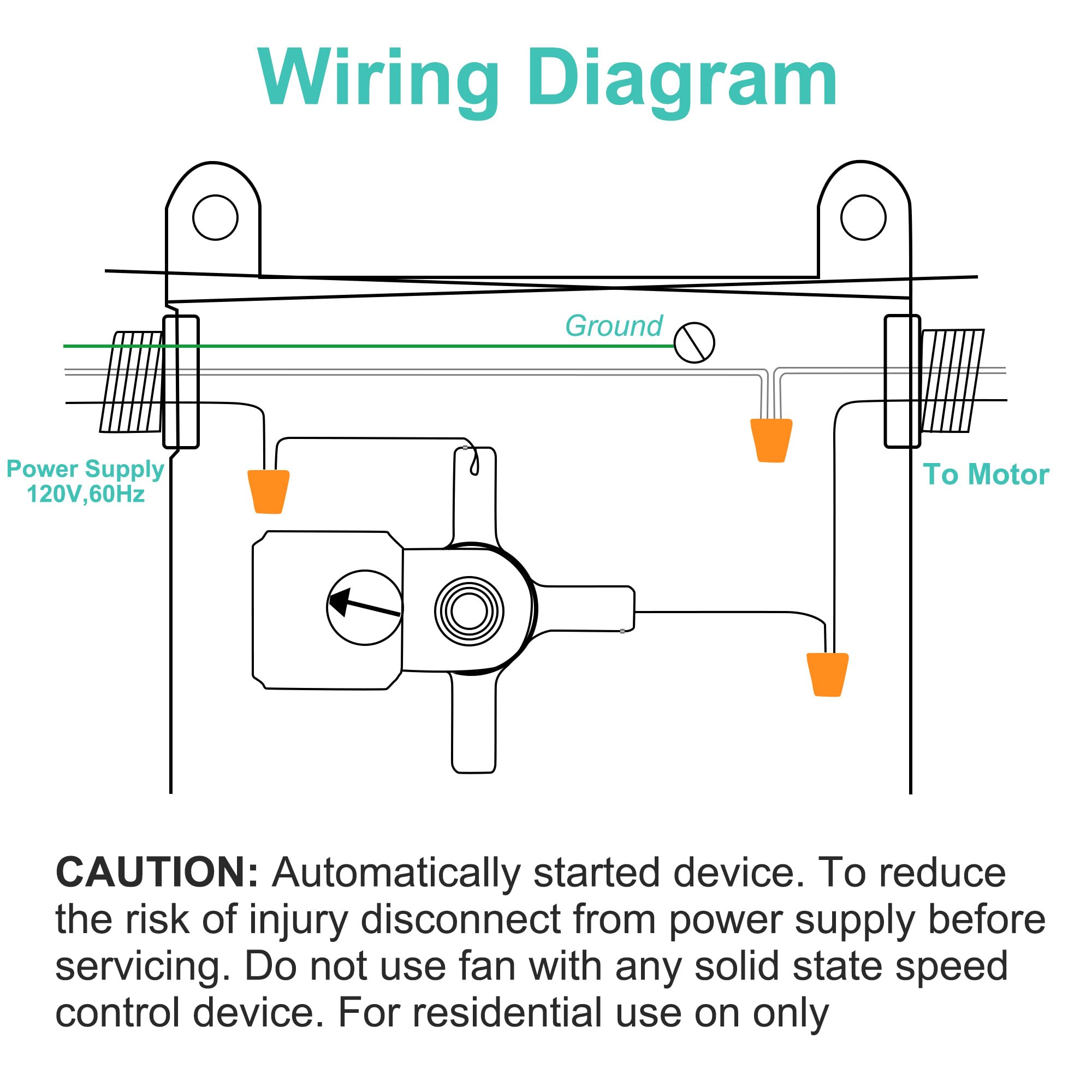 Snapklik.com : Attic Fan Thermostat Control, Adjustable Temperature ... - Thermostat For Attic Fan Installation And Setup