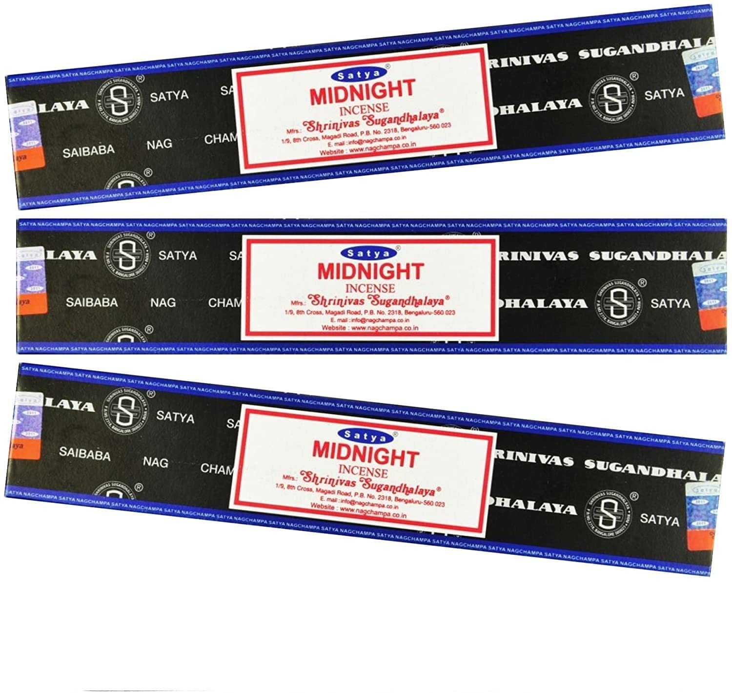 Nag Champa - Paquete De Varillas De Incienso Y Soporte Ayurvédico Hecho A Mano Insense Insence