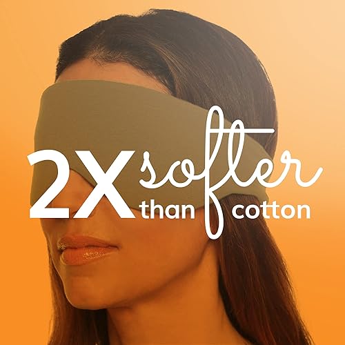 Miniatura 5 de Happyluxe Máscara para dormir de ojos, esenciales para avión, máscaras para dormir, no atrapa el cabello, perfecta para hombres y mujeres, viajes y