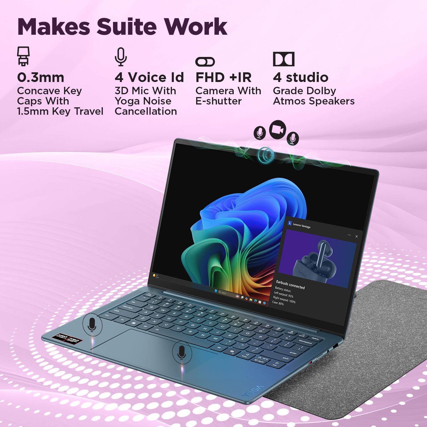 Lenovo Yoga Slim 7 AMD Ryzen AI 7 350 (32GB RAM/1TB SSD/14 (35,5