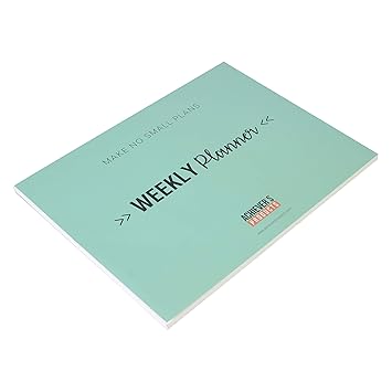 Achievers Products Weekly Task Planner - 90 GSM (Set of 1, Multicolor)