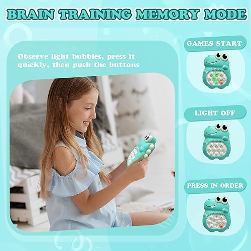 Miniatura 4 de Pop Pro Light Up - Juego de rompecabezas de empuje rápido de velocidad rápida para aliviar el estrés, juguetes de descompresión, antiansiedad,