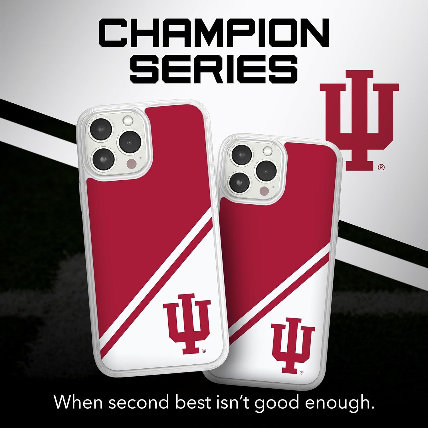 Affinity Bands Indiana Hoosiers HD Phone Case Compatible with MagSafe Apple iPhone 14 Pro (Champion Series)