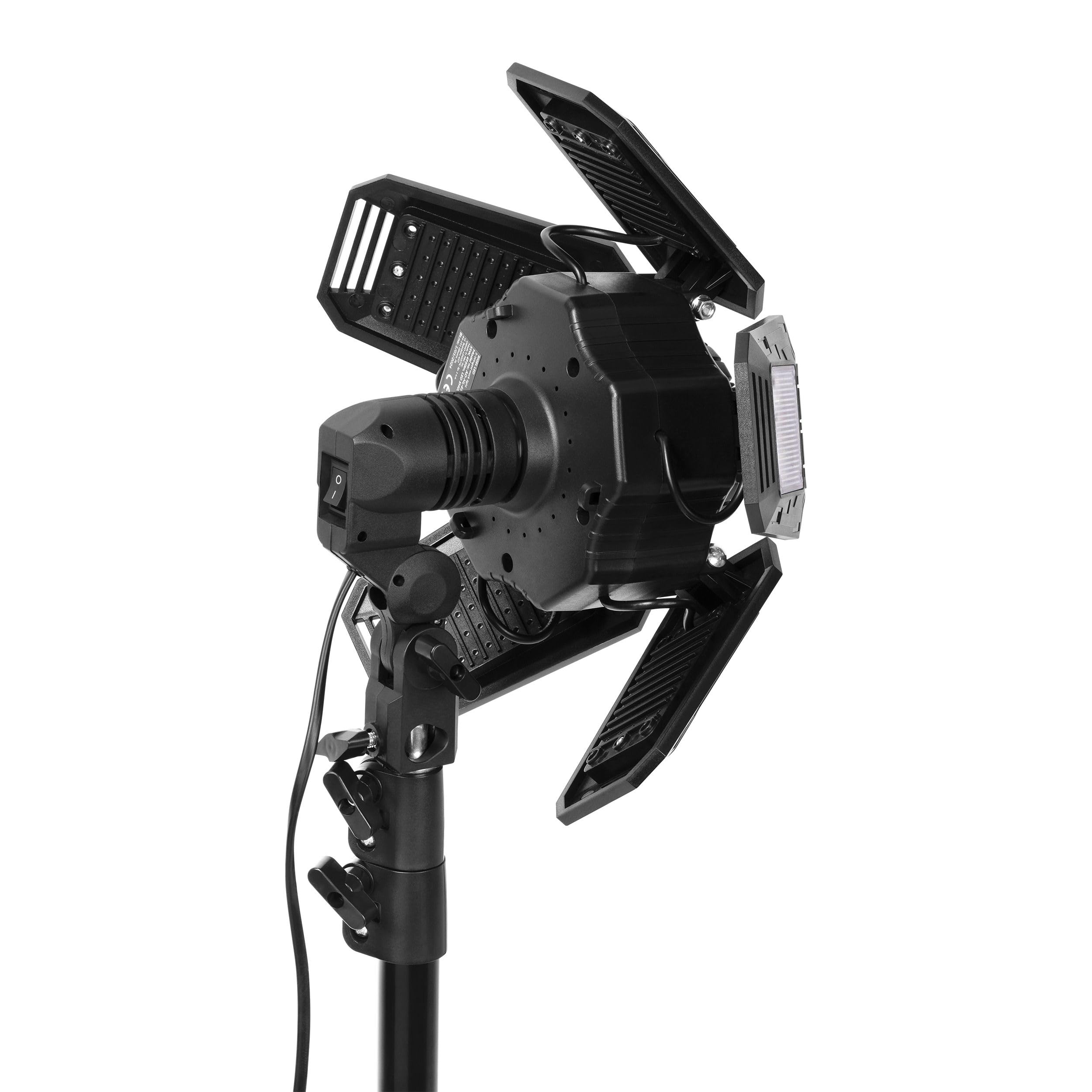Brennenstuhl LED-statief Werklamp JARO 3050 T / LED Schijnwerper Met Statief Voor Buitengebruik Ip65 5m Kabel 30w Met Kabelhouder En Buisklemmoeren