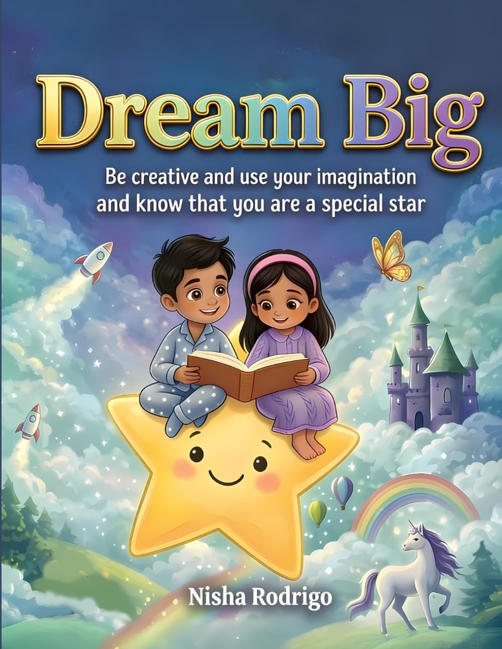 Dream Big: Be creative and use your imagination and know that you are a special star