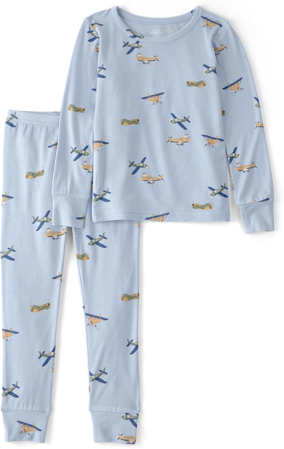 Carter's unisex-child Purelysoft Long-sleeve 2-piece Pajamas