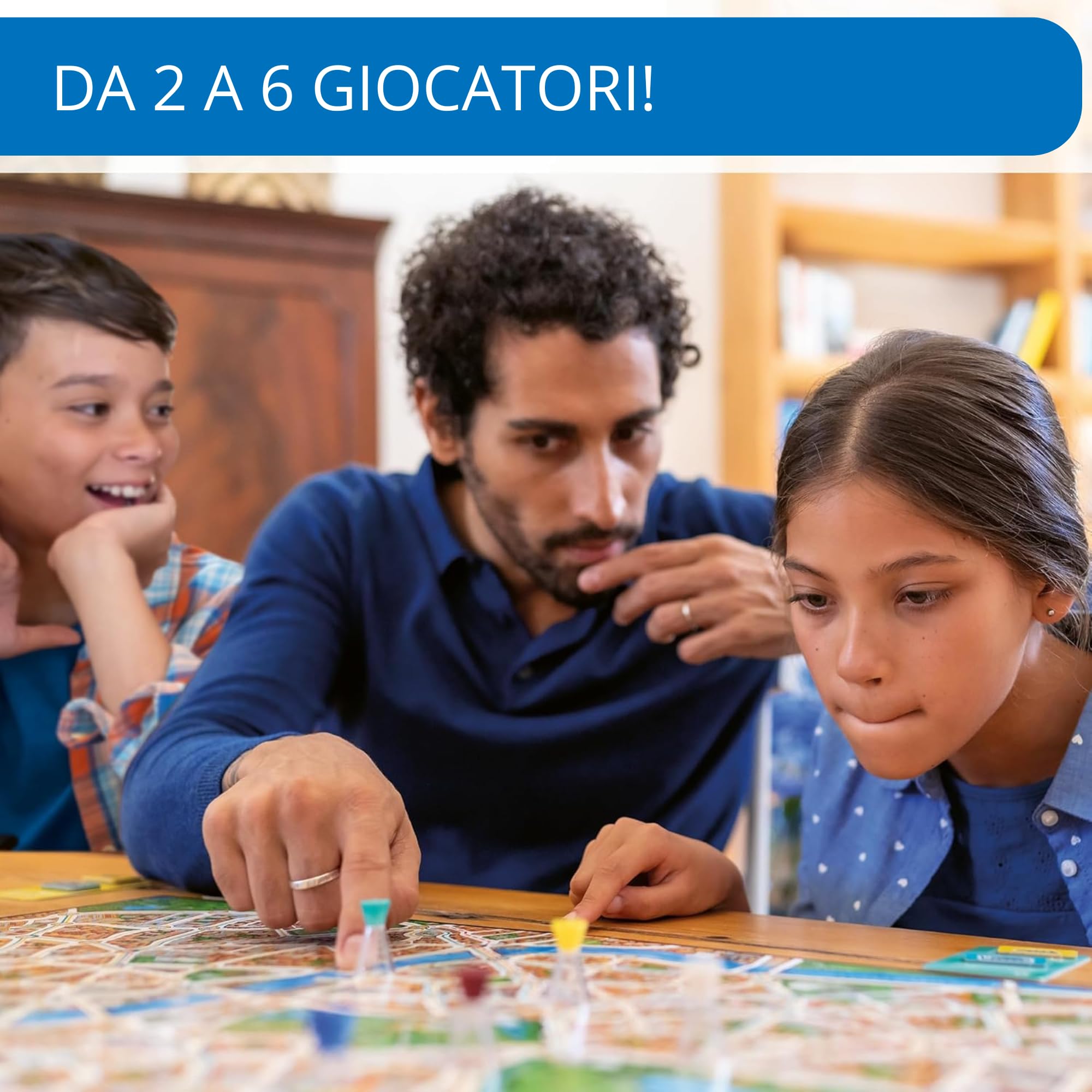 Ravensburger - Scotland Yard, Gioco da Tavolo per Tutta la Famiglia, 2-6 Giocatori, Idea Regalo per Adulti e Bambini 8+ Anni, Edizione in Italiano