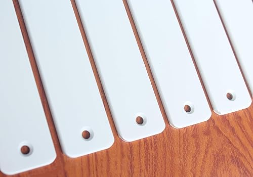 Miniatura 135 de Paquete de 4 soportes en L para estante, 8 pulg. largo x 6 pulg. alto x 1.5 pulg. ancho, grosor 03/64 pulg., soporte de hierro, metal, industrial