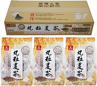 はくばく SMILEGRAINS 丸粒麦茶 30パック×3個