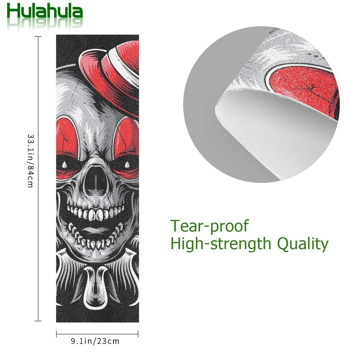 Foglio Grip Tape Per Skateboard – 101x28 Cm, Antiscivolo, Impermeabile, Ad Alta Densità – Tagliabile Per Longboard, Scooter, Snowboard