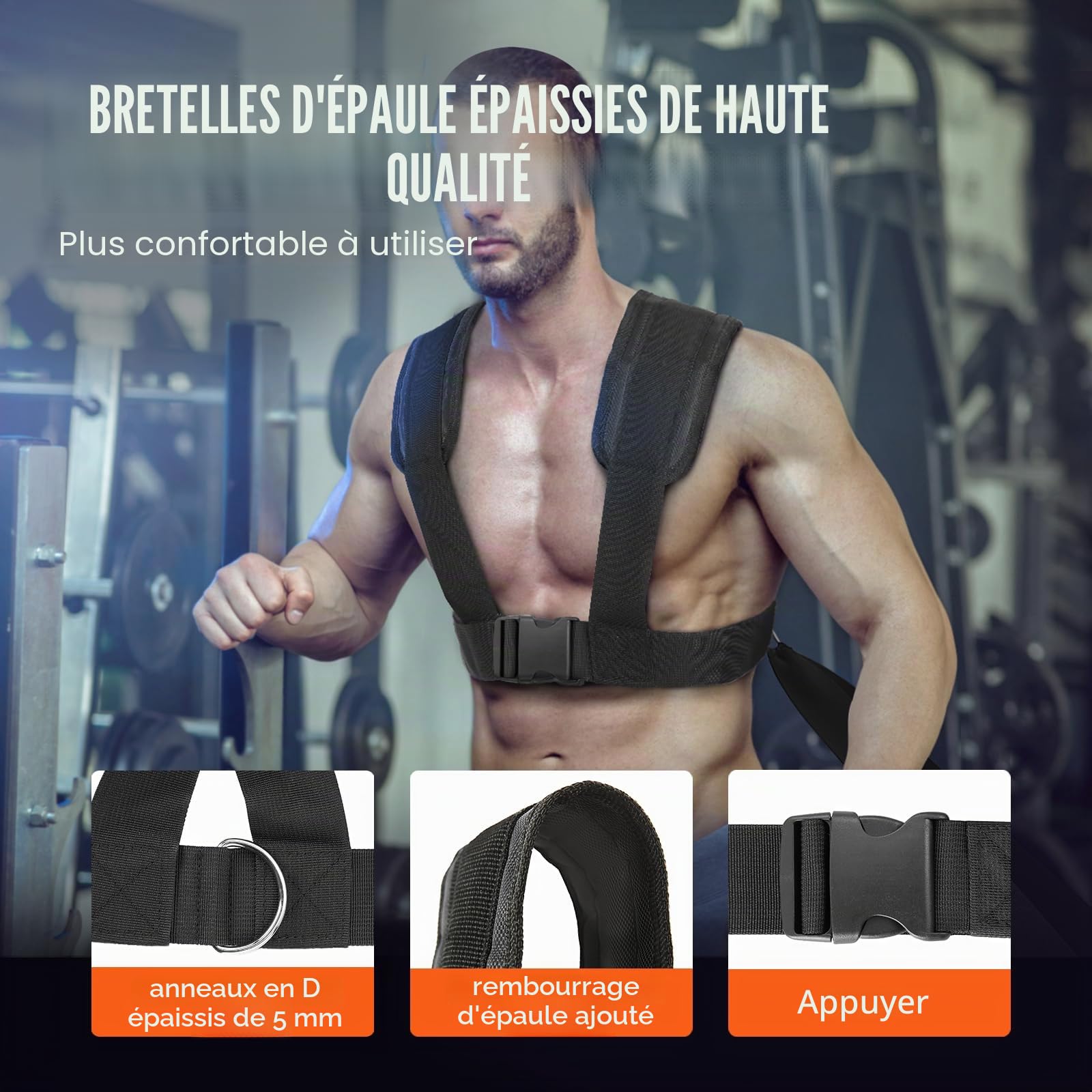 VEVOR Traineau de Puissance Traction, Luge de Force pour Fitness, Équipement d'Entraînement en Acier pour Exercices Athlétiques et Amélioration de la Vitesse, pour Plaque de Poids de 5 cm, Rouge