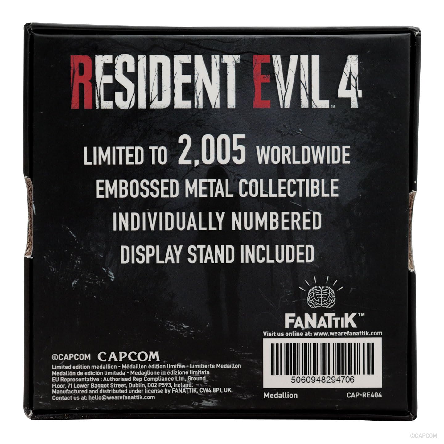 FaNaTtik Médaillon en métal de collection Resident Evil 4 Salazar Family Insignia