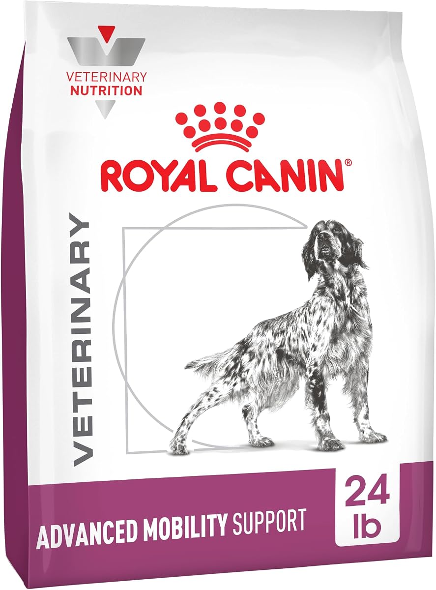 ROYAL CANIN Veterinary Diet Canine Advanced Mobility Support Adult Dry Dog Food, 24 lb Bag