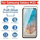 POPIO Military-Grade Gorilla Tempered Glass For Samsung Galaxy M35 | 9H Hardness, Edge-to-Edge, Bubble-Free gallery image