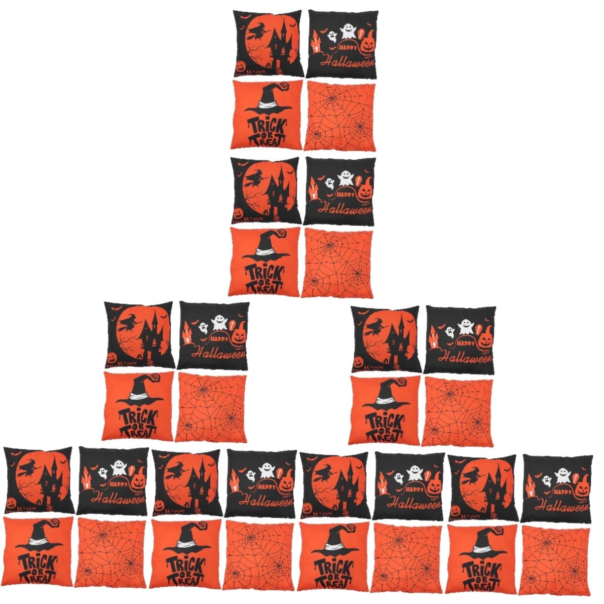 Coussins de remplissage Halloween Cabilock pour soulager le dos sur le canapé