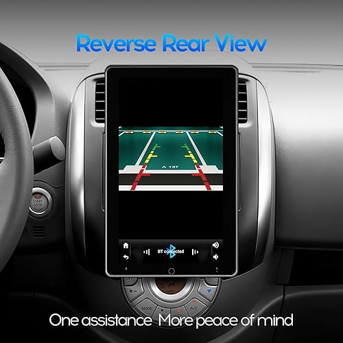 Miniatura 7 de 10 pulgadas 2+32 GB rotación automática IPS pantalla táctil completa Android coche radio audio vídeo reproductor estéreo para doble Din con CarPlay