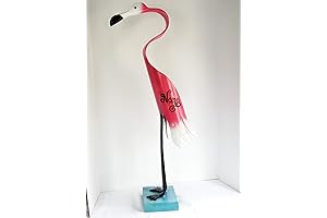 Frankie The Personalized PVC Flamingo Yard Stake