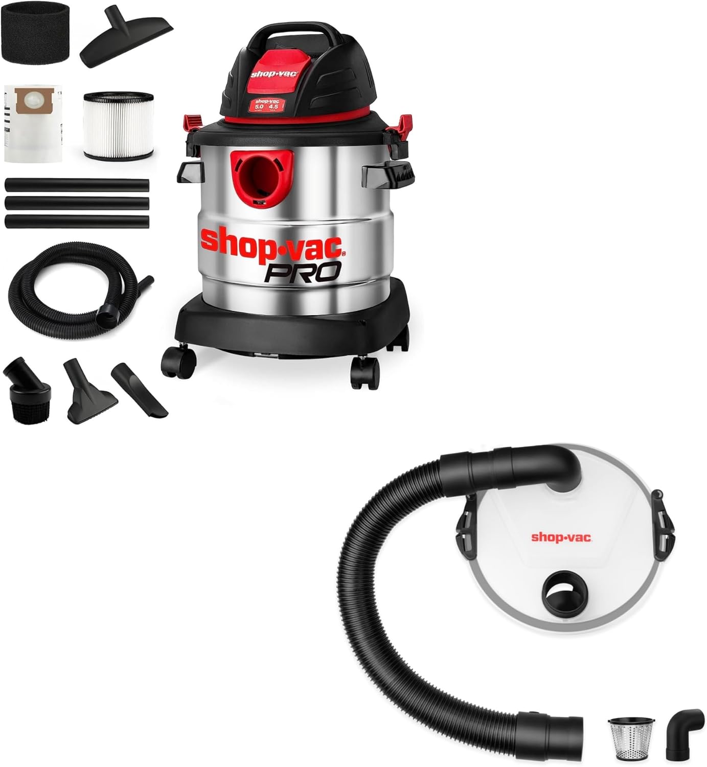 Shop-Vac 5 Gallon 4.5 Peak HP Wet/Dry Vacuum and Dust Collector