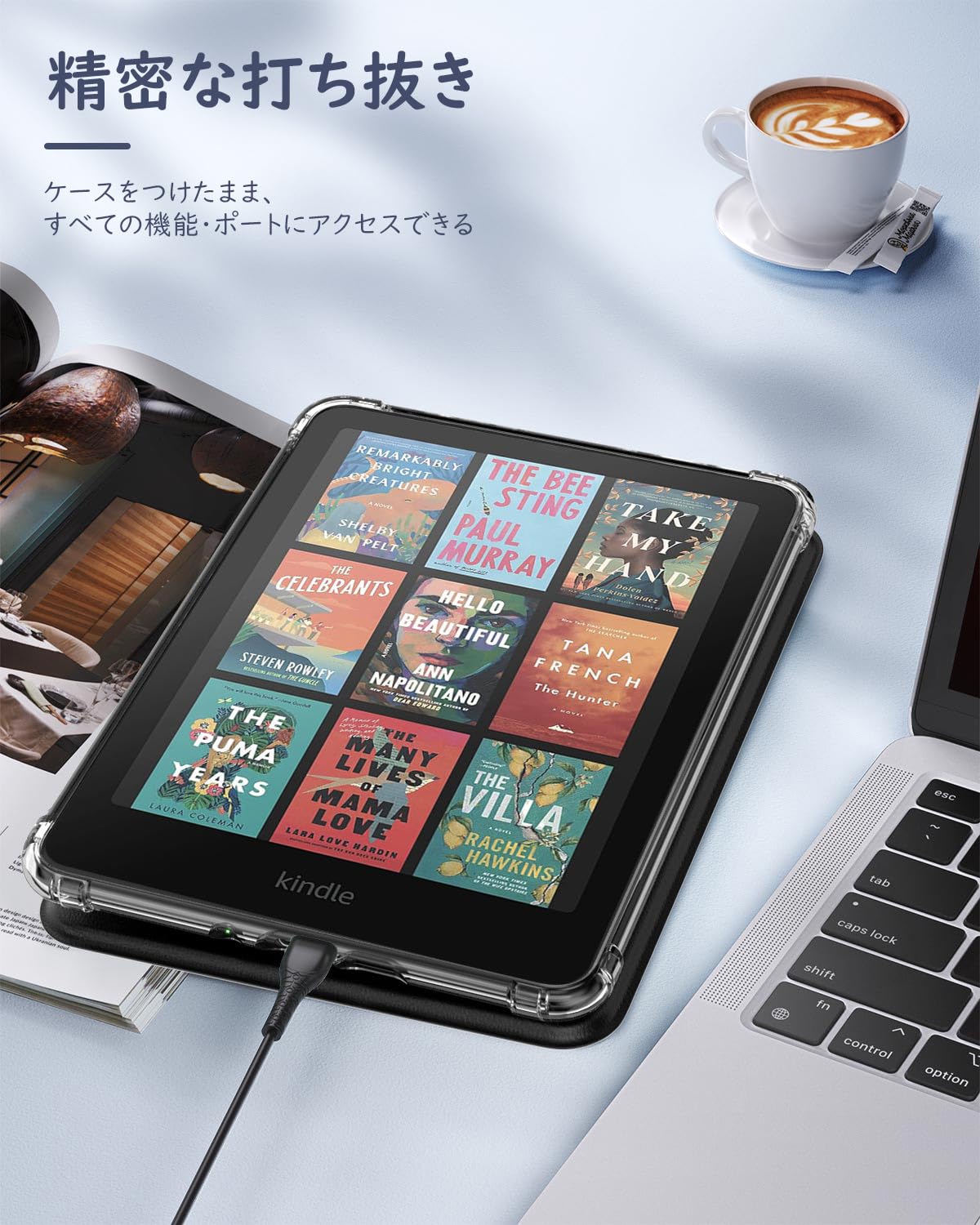 Amazon.co.jp: TiMOVO Kindle Paperwhite ケース 2024 第12世代 7