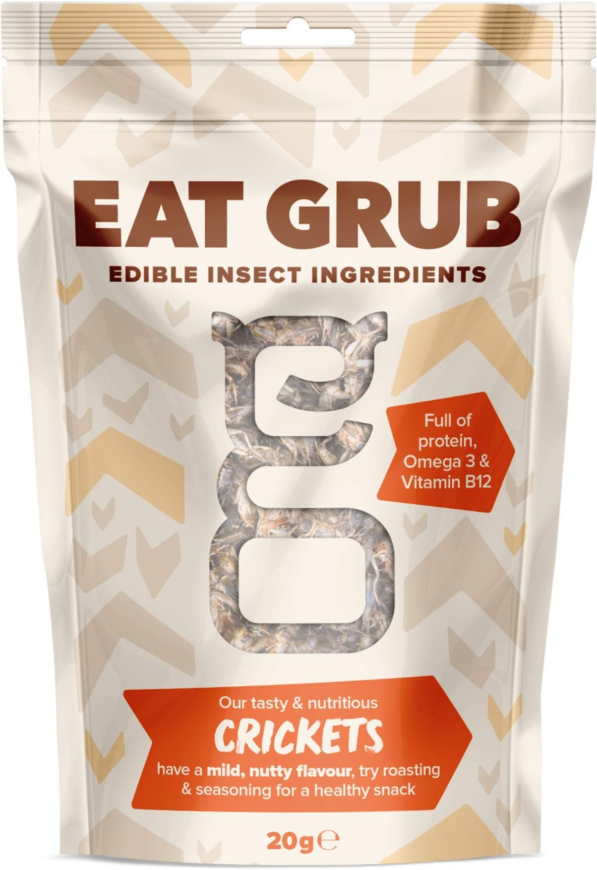 Edible Crickets - Eat Grub (20g)