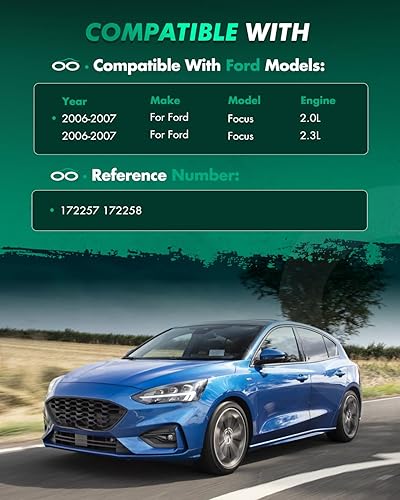 Miniatura 4 de SCITOO Conjunto completo de resortes helicoidales de repuesto para Ford Focus 2006-2011 (par delantero)