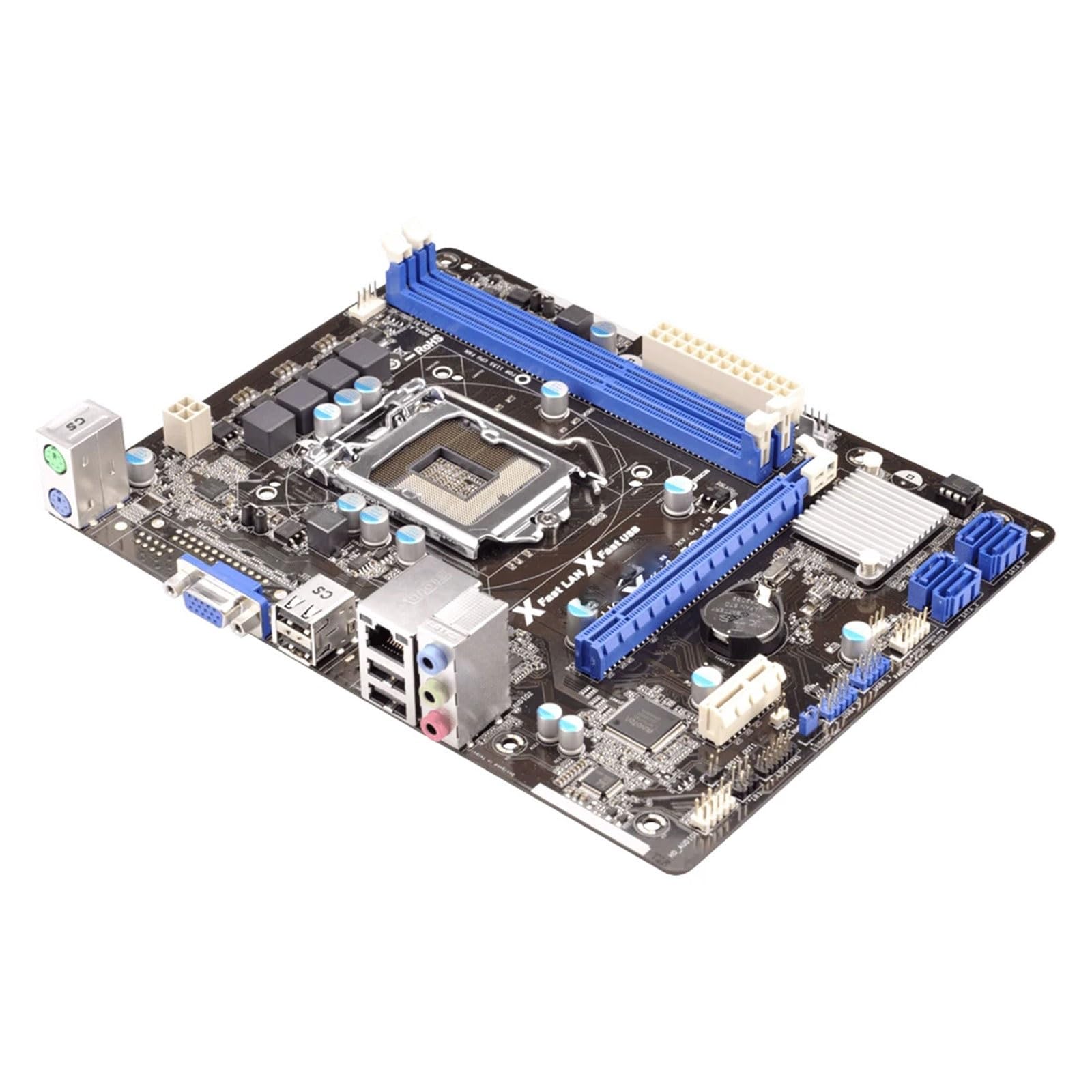 Motherboard La CPU Fit for ASRock H61M-VG4 Supporta Il Socket LGA 1155 i3-3220 3240 i5-3450 3470 i7-3770, DDR3 Micro ATX.