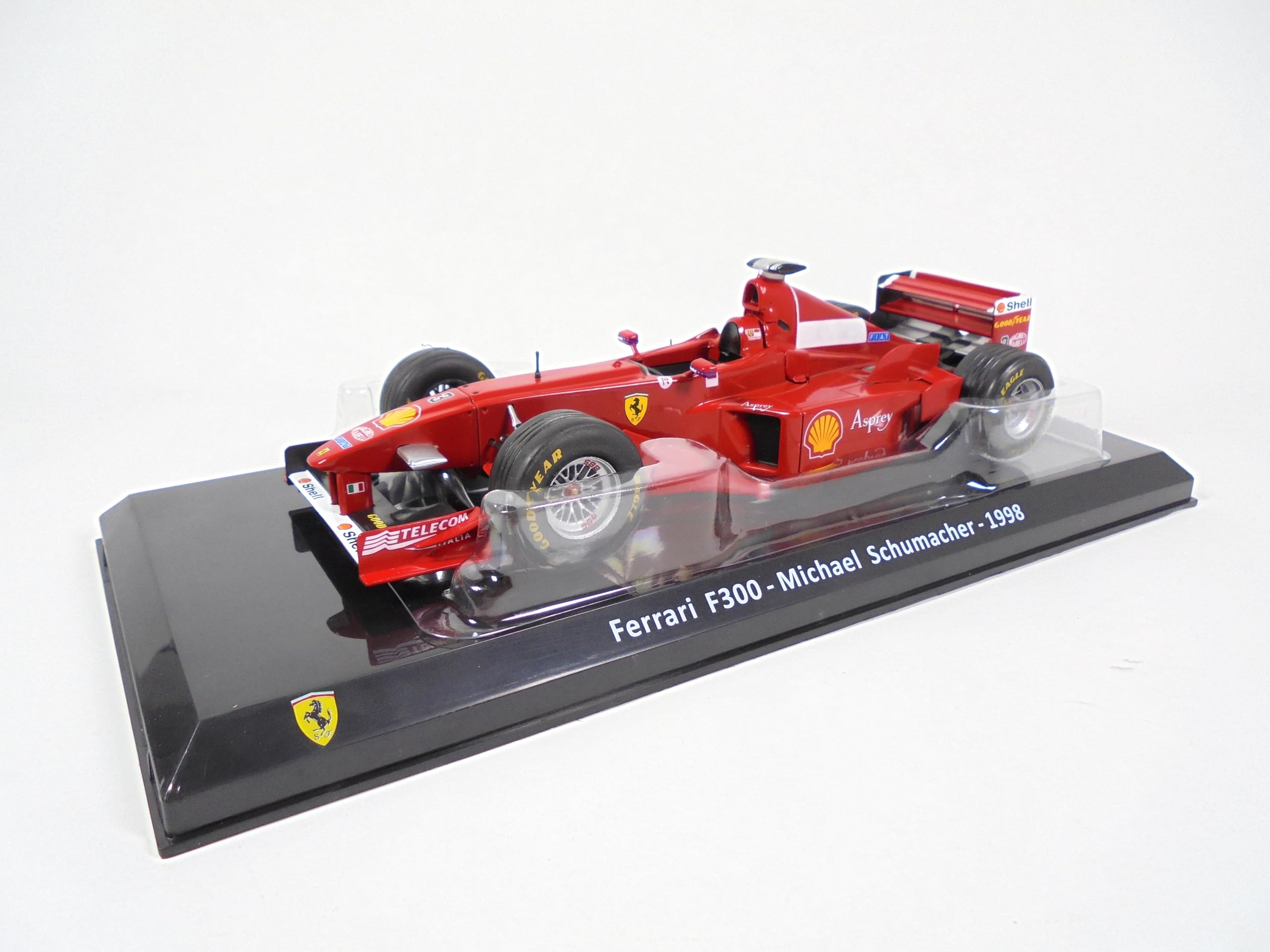 OPO 10 Formula 1 compatible with Ferrari F300 Michael Schumacher 1998-1/24 Diecast Model Car - GF024