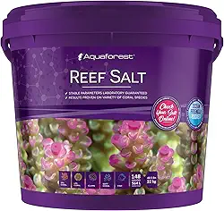 Sal Marinho Para Aquários Reef Salt Aquaforest Balde 22kg