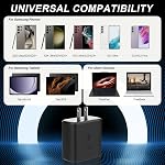Samsung Super Fast Charger, 45W USB-C Super Fast Charging Wall Charger - PD GaN Power PPS for Samsung Galaxy S26 S25 S24 S23 S22 Ultra Plus S20 Note10 Tab S8 Ultra
