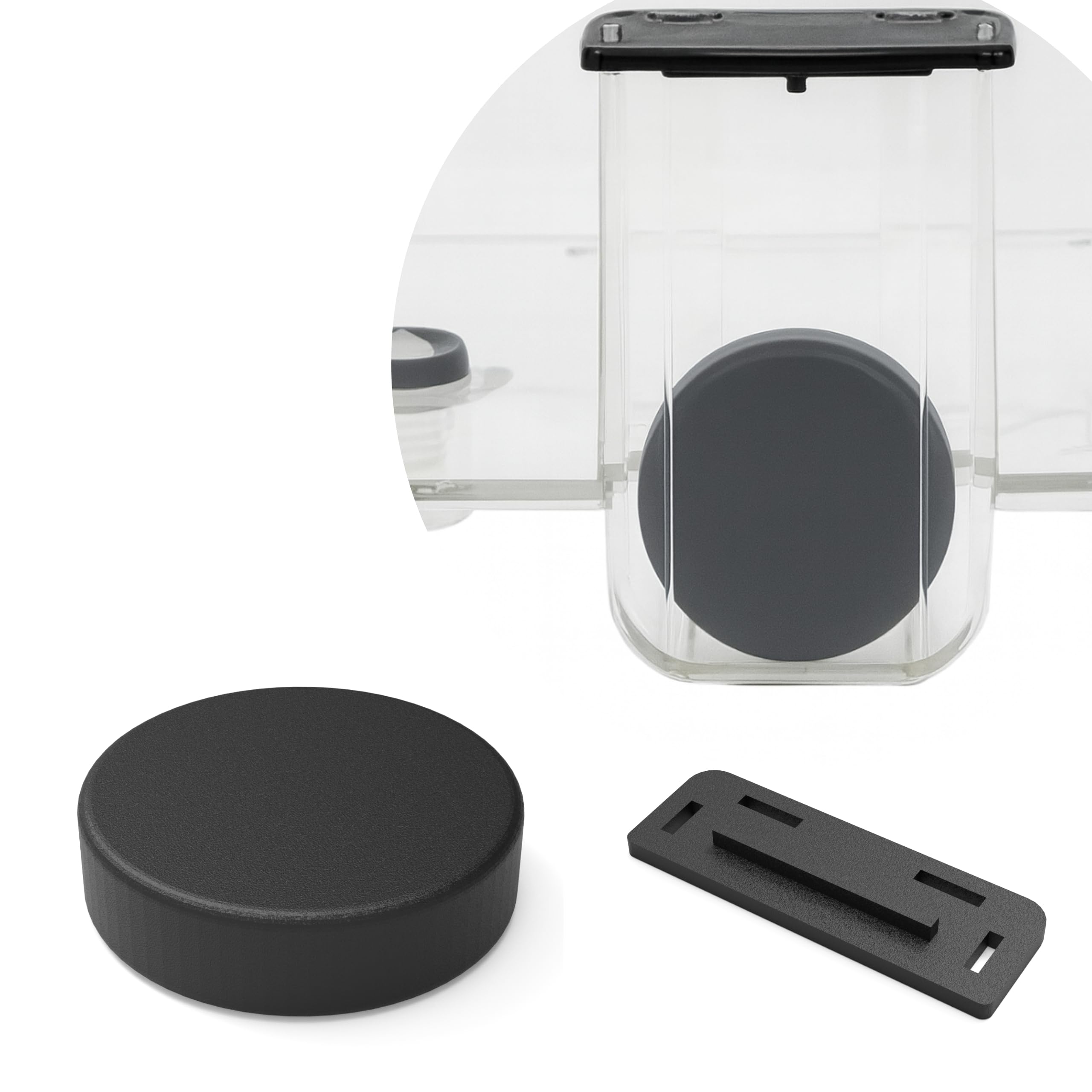Sintrix Fab Magnetic Float with Lid for Water Tank - Replacement Part Compatible with Bosch Tassimo Coffee Machine, Suitable for TAS40, TAS1202, Vivy, Happy and Much More - Accessories for Tassimo