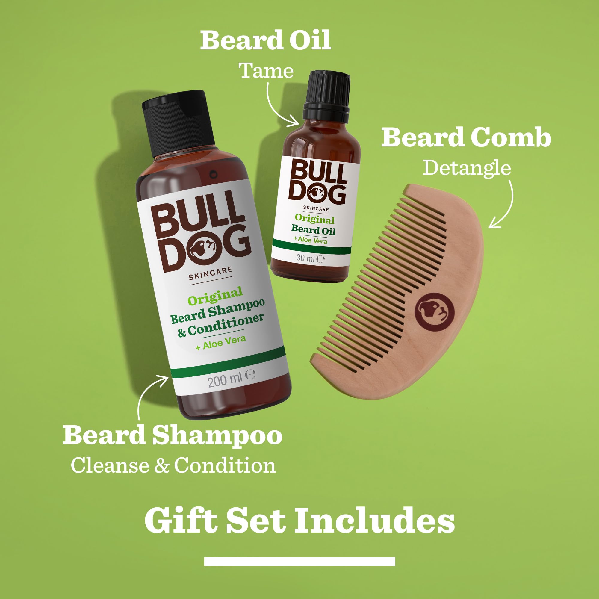 Bulldog Skincare | Men's Gift Set | Original Beard Care Kit - Image 2