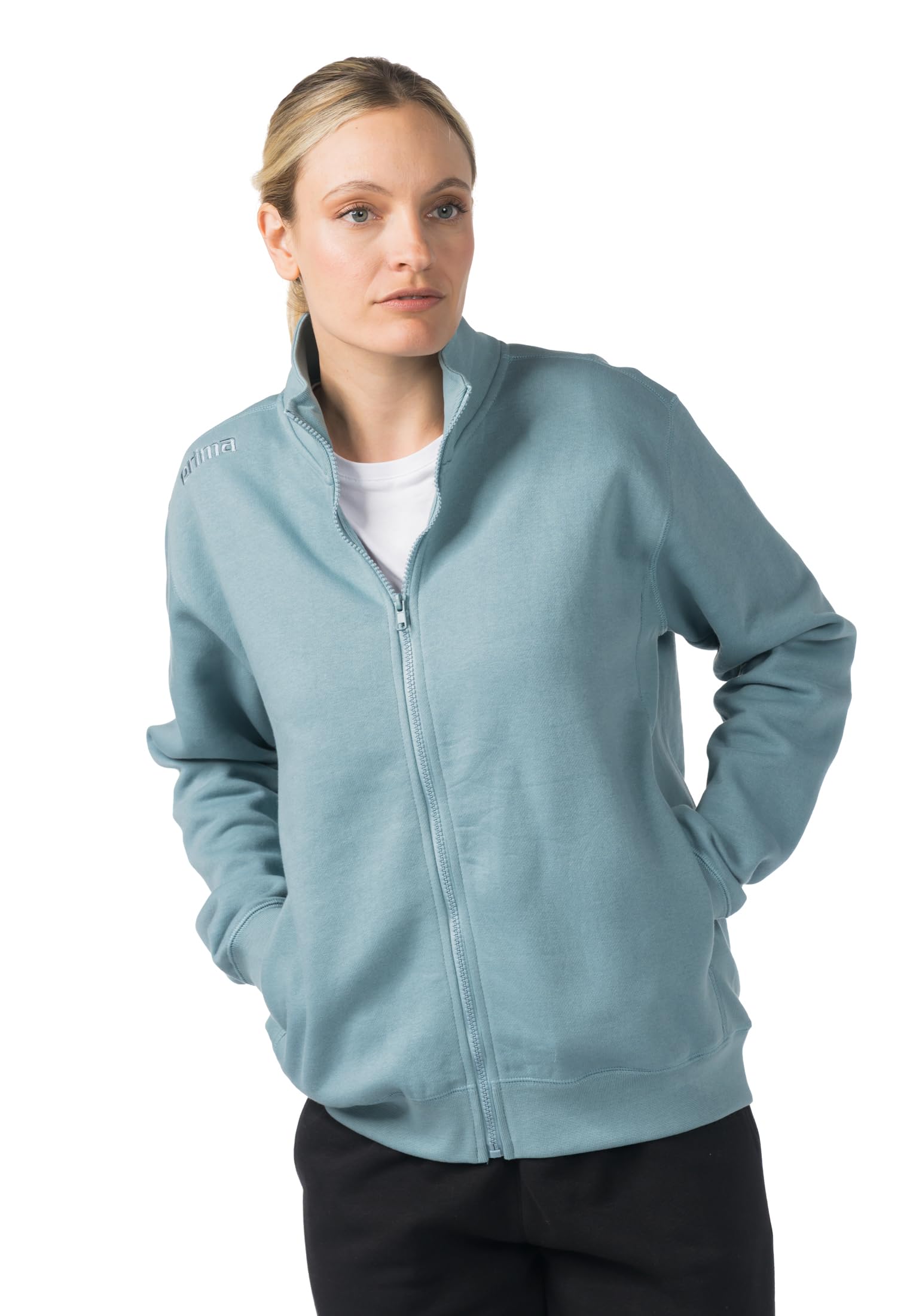Erima Women's TS Sweat Jacket (2072544) smoke blue, 38