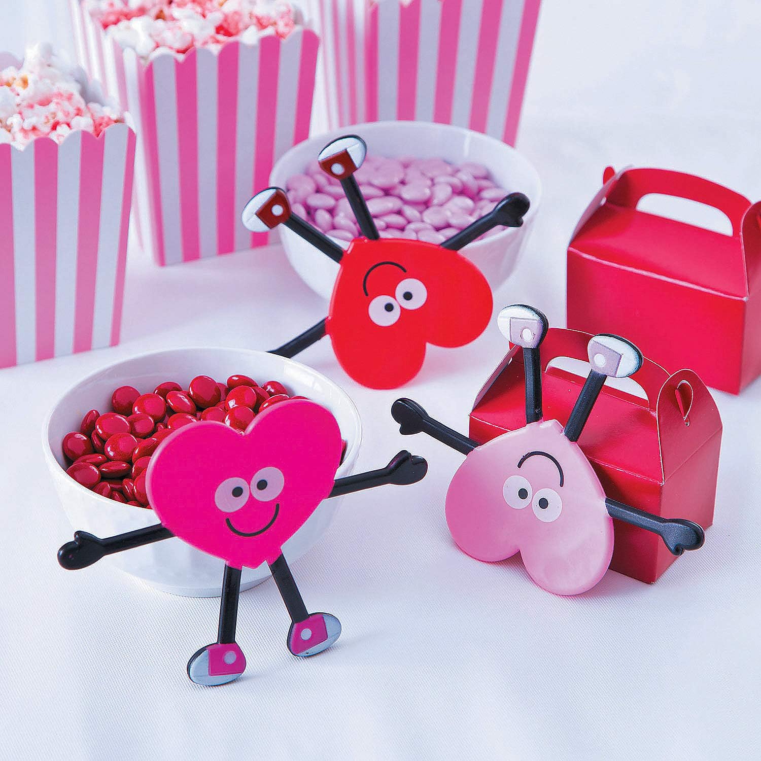 Valentine Bendable Charachters - Toys - 24 Pieces
