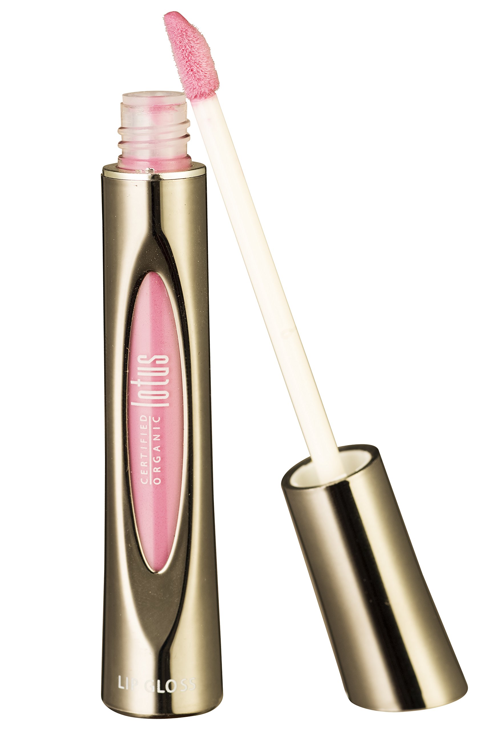 Lotus pure organics. Natural LipGloss. Fashionable Colors, Long lasting, Gluten Free, Cruelty Free, Lead Free, Non-Toxic Chemicals, Enriched with Vitamin E, Smooth and moisturized - Respberry