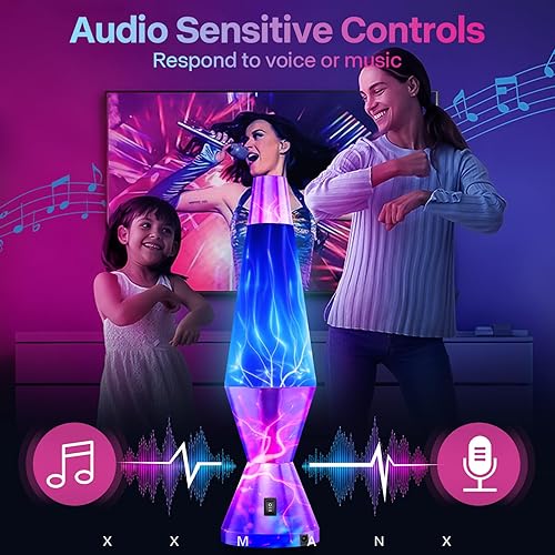 Miniatura 4 de Lámparas de bola de plasma, sensible al tacto y al sonido, globo de plasma sensible al tacto y al sonido, bola eléctrica decoración de rayos para