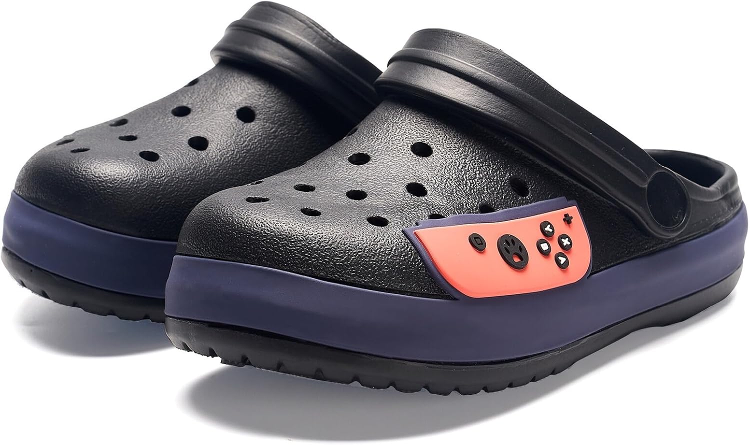 Gaming Clogs Gamer Gifts for Boys Gaming Shoes Gaming Accessorries Garden Shoes Toddler Slides Sandals Children Water Shower Slippers image 5