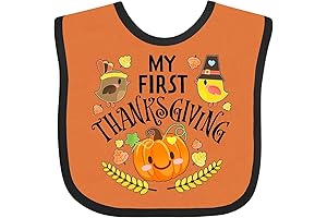 inktastic My First Thanksgiving Bib - Keep Baby Clean at the Thanksgiving Table