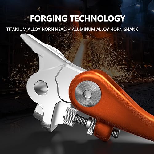 Miniatura 8 de Juego de palancas de embrague de freno de motocross, aleación de titanio ajustable para SX SXF SXS SXSF EXC EXCF XC XCW XCF XCFW XCRW EXCR 250 300