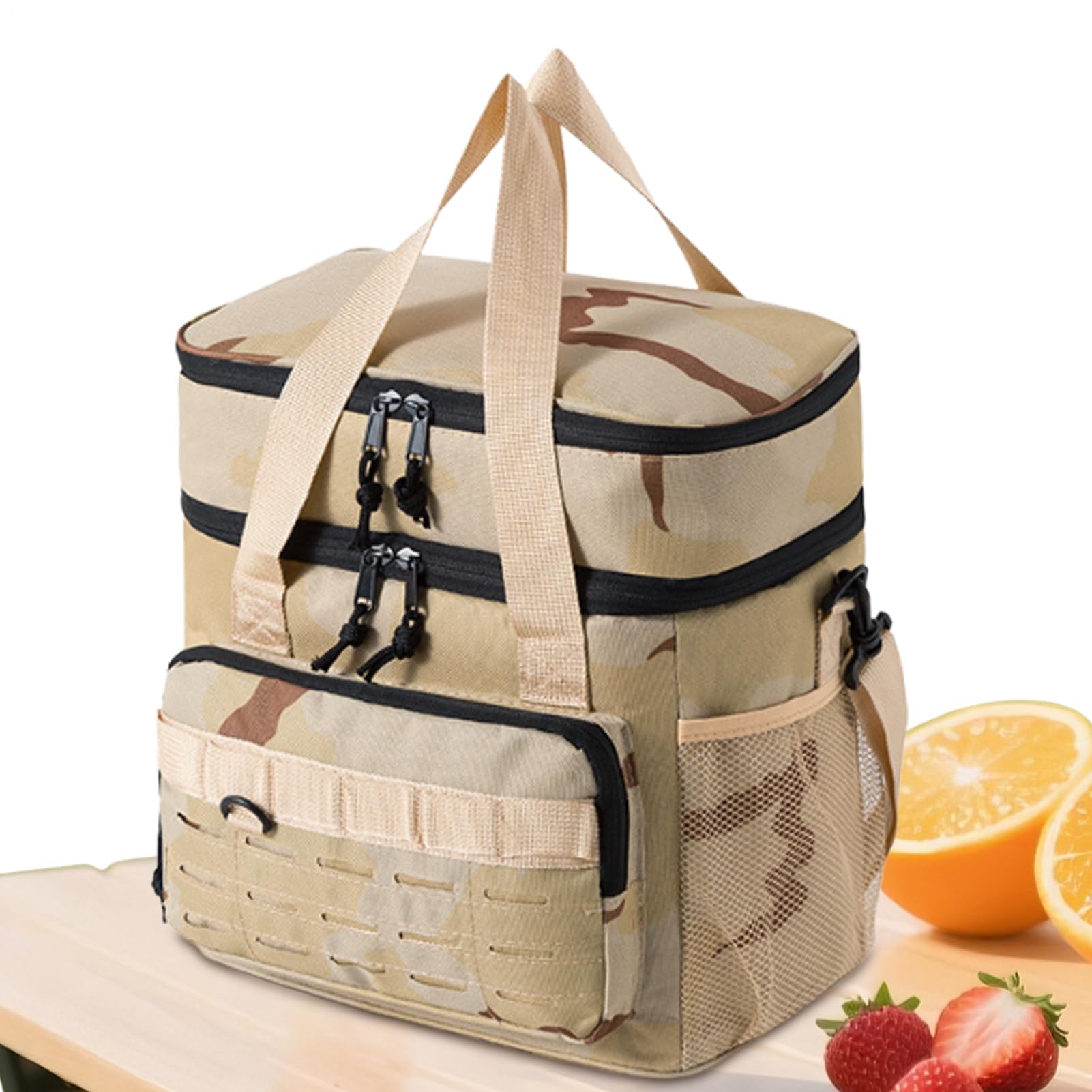 Bolsa térmica para el Almuerzo - Bolsa isotérmica de 19 litros para Alimentos, contenedor portátil y Almacenamiento térmico.