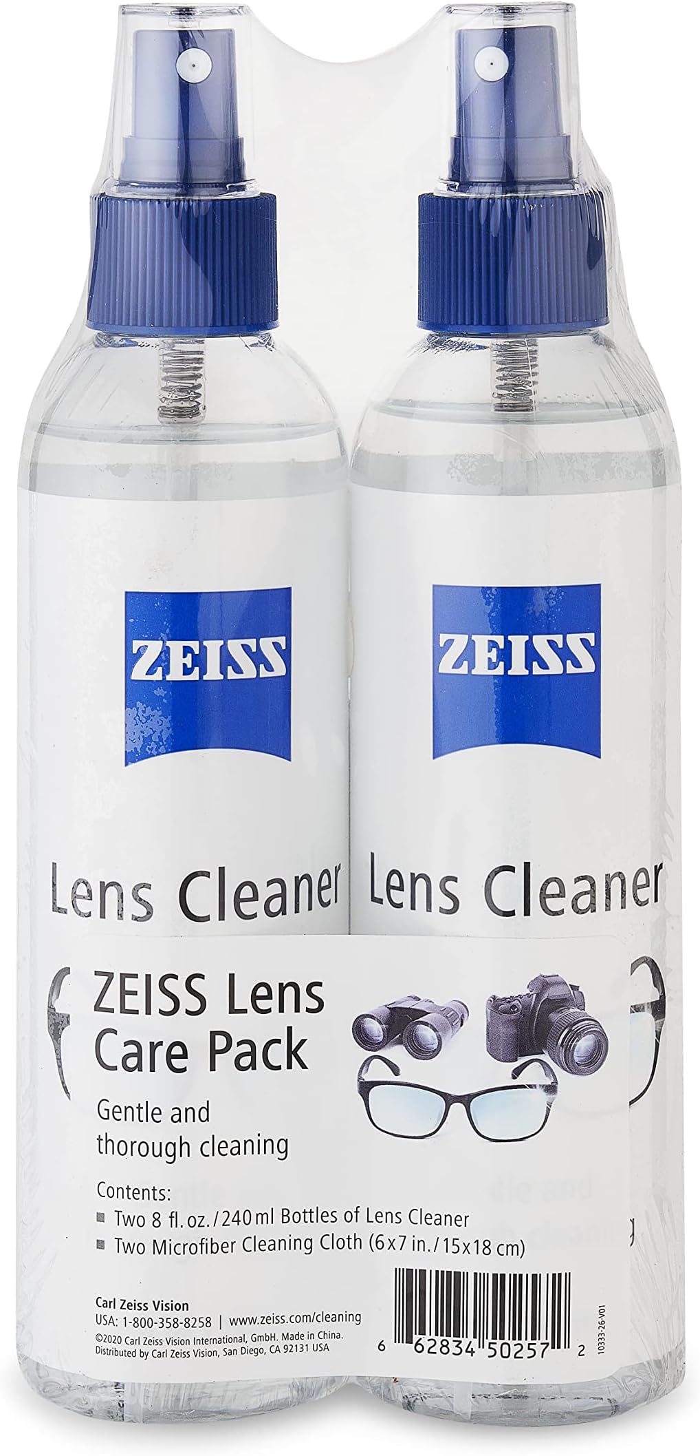 Crizal Eyeglass Lens Cleaner Spray Kit Crizal Glasses
