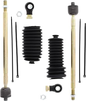 BossBearing Right Side Steering Rack Tie Rod Kit for Polaris Ranger Crew 700 2008 2009
