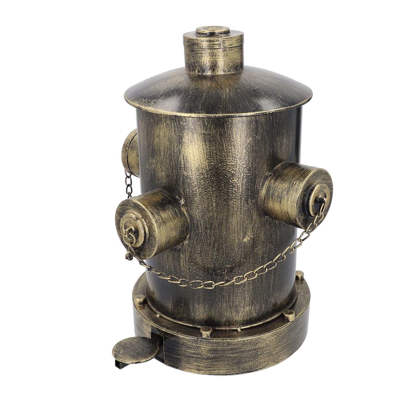 Cubo de Basura para Hidrante de Incendio, Diseño Bronce Antiguo