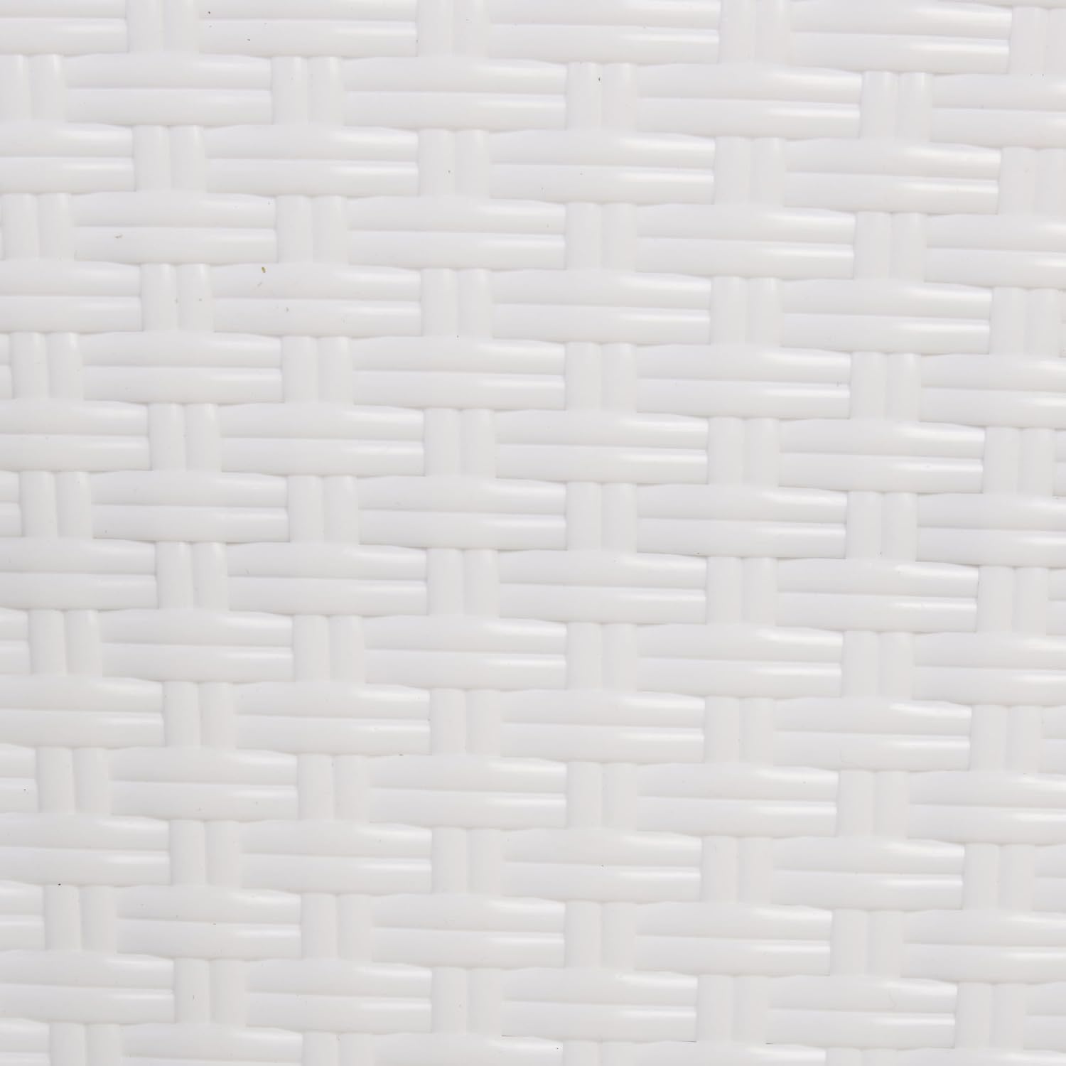 Safavieh Home Hooper White Indoor/Outdoor Rattan Stacking Arm Chair, Set of 2
