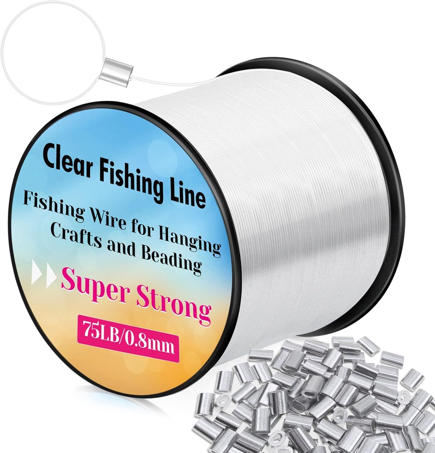 Hanging Wire Clear, Acejoz Thick Fishing Line Nylon String