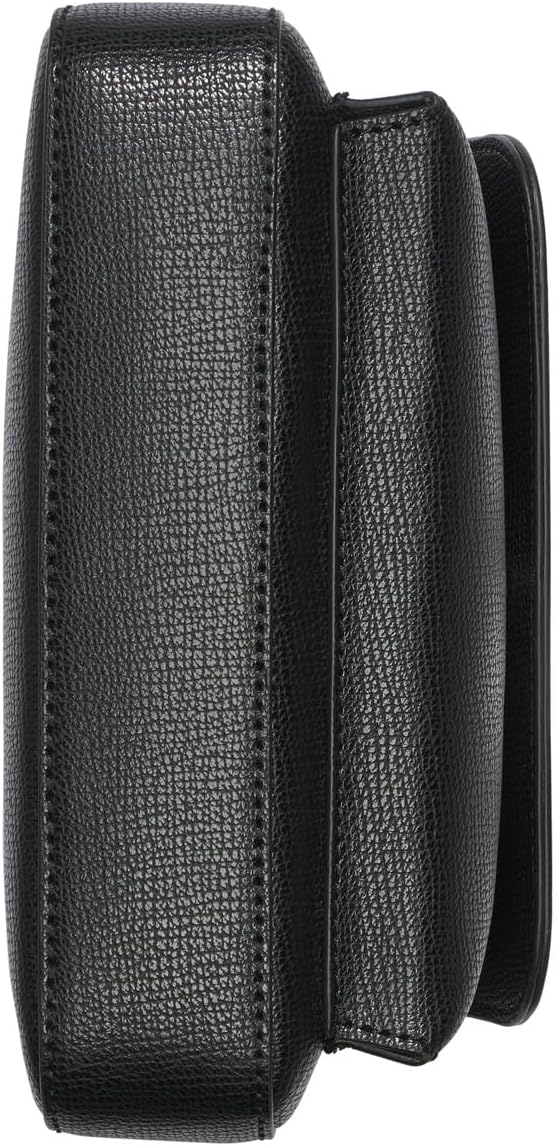KARL LAGERFELD Paris レディース Maybelle クロスボディバッグ ポーチ付き ブラック/シルバー ワンサイズ