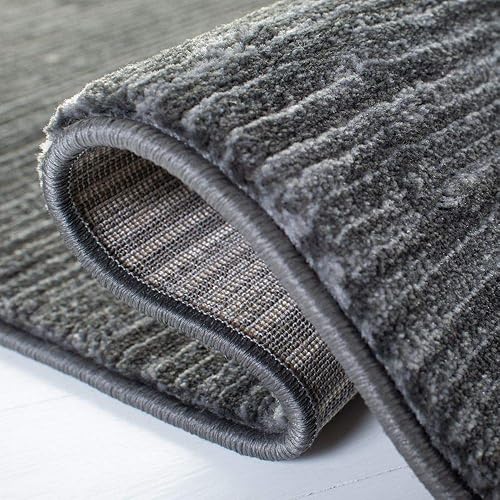 Vista 546 de SAFAVIEH Vision Collection VSN606F - Tapete de 6 pies x 9 pies, crema, moderno, ombré, no desprende pelo, fácil cuidado, para zonas de alto tráfico