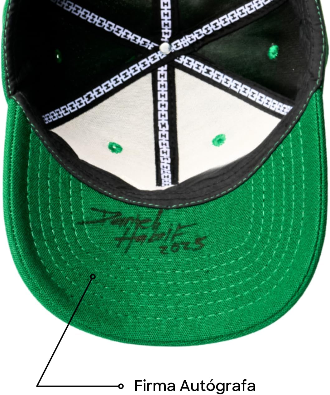 Sun Cap, Dress Cap, Green, Autographed by Daniel Habif, Limited Edition, Green, 6-7