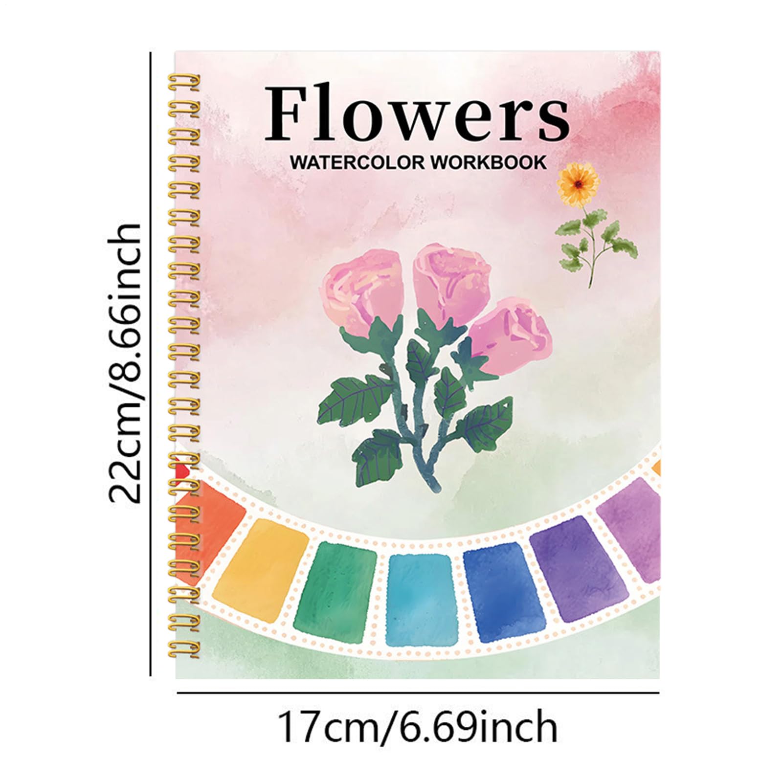 Libros de trabajo de acuarela para principiant, libro para colorear, manualidad, suministros de pintura, libro de Color agua para niños y adultos, regalo de pintura / Material de pintura Libros de trabajo de acuarela para principiant, libro para colorear, manualidad, suministros de pintura, libro de Color agua para niños y adultos, regalo de pintura / Material de pintura