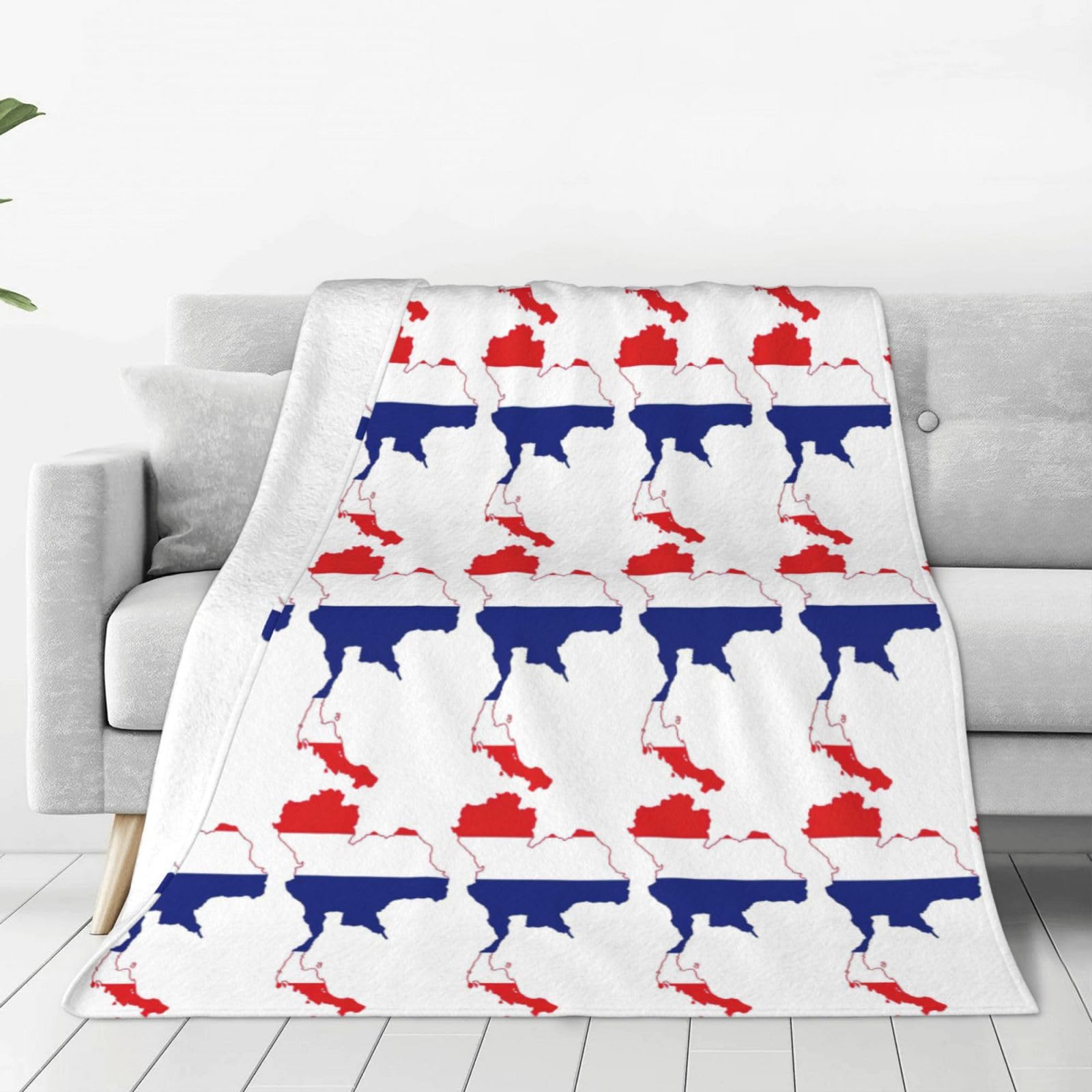 Couverture polaire Thaïlande idée cadeau originale plaid de lit