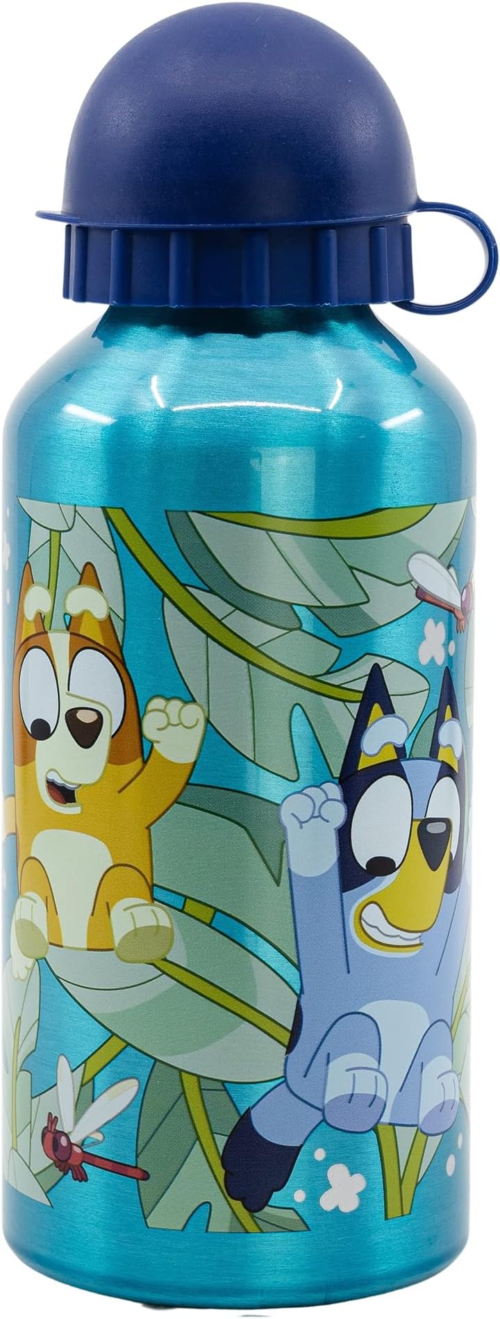 Botella Tumbler de vidrio glaseado Bluey